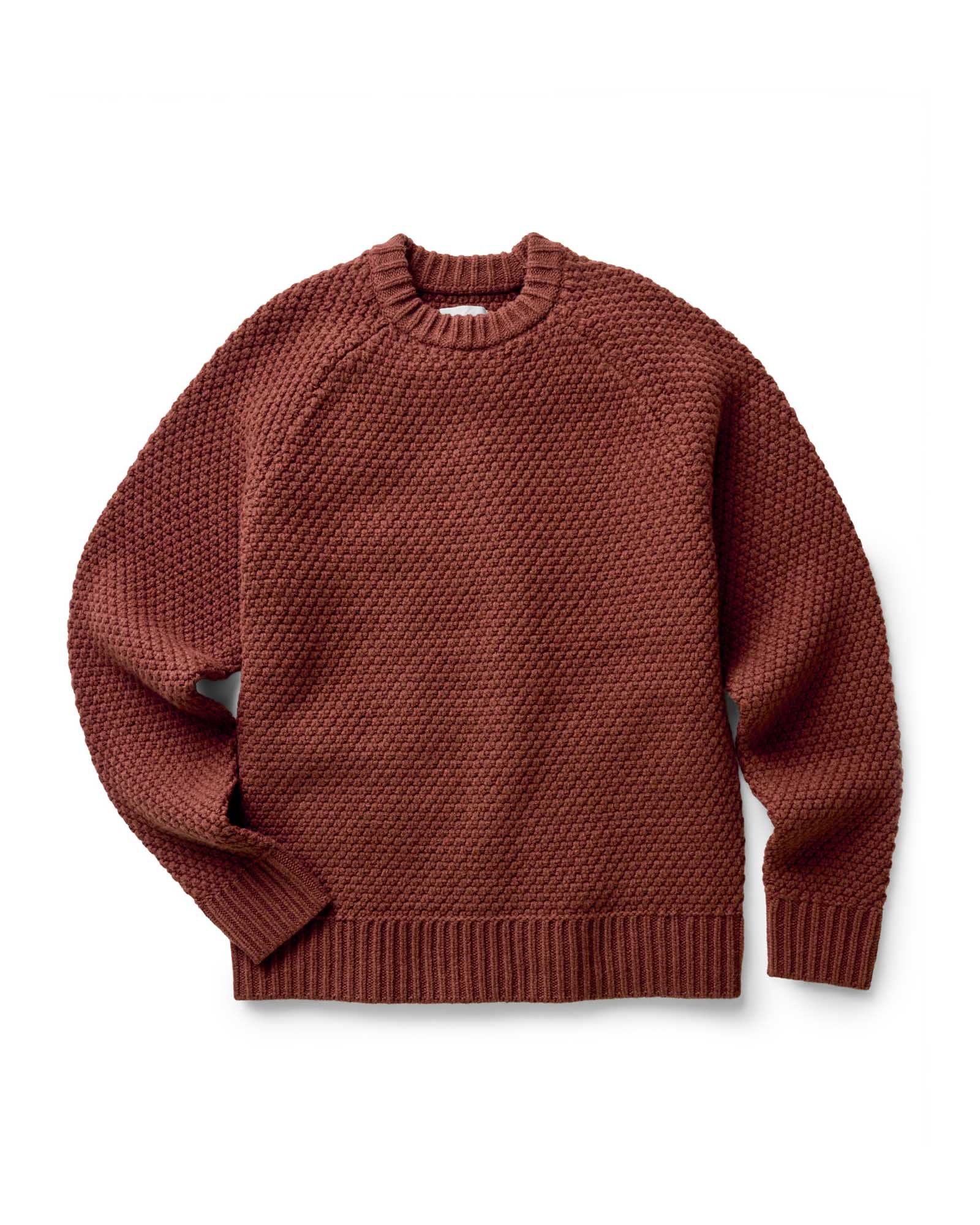 The Fisherman Sweater In Heather Merino