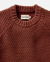 The Fisherman Sweater In Heather Merino