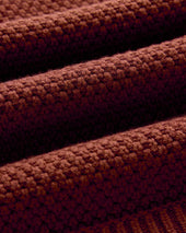 The Fisherman Sweater In Heather Merino