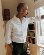 The Hyde Shirt In Pinpoint Oxford