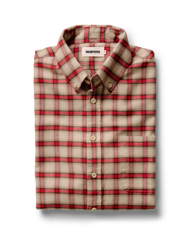 The Jack In Cardinal Plaid Flannel