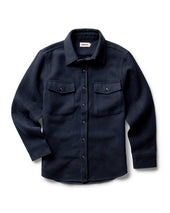 The Maritime Shirt Jacket In Moleskin Twill