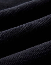 The Newton Sweater Polo In Midnight Merino