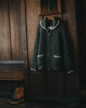 The Seawall Hand-Knit Sweater in Heather Graphite