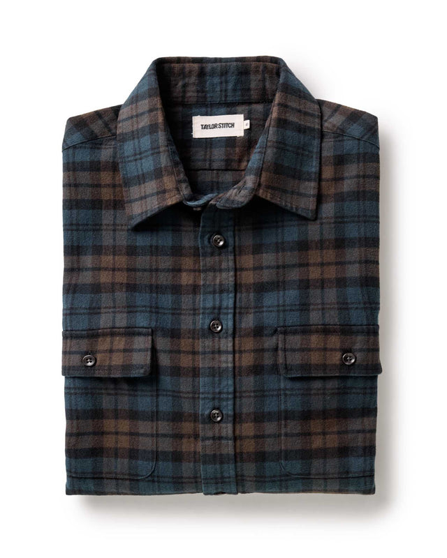 The Yosemite Shirt In Wetlands Plaid