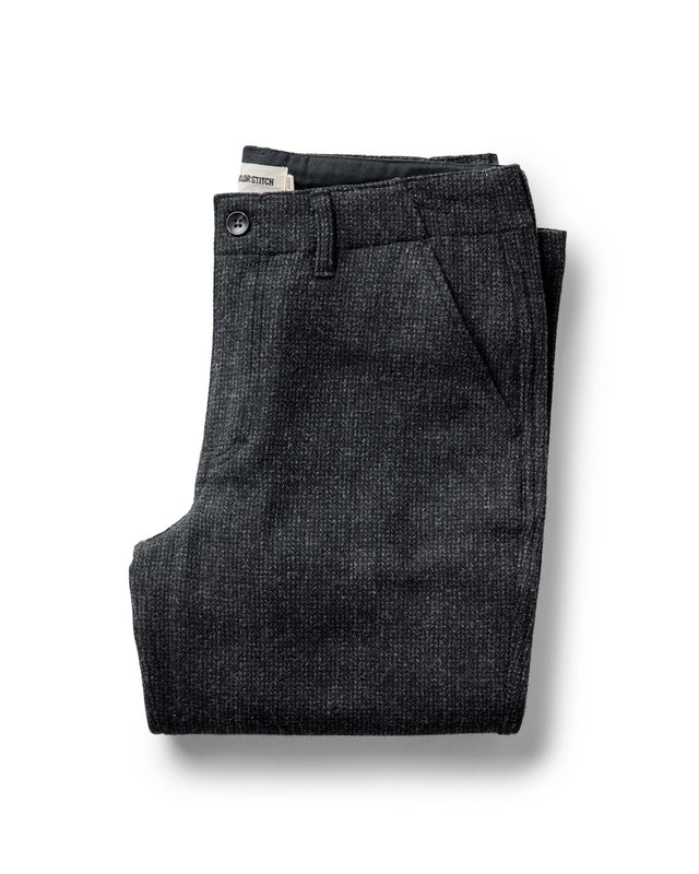 The Carnegie Pant In Heather Wool