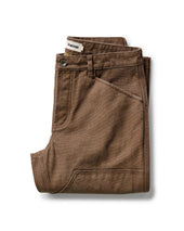 The Chore Pant In Aged Penny Chipped Canvas