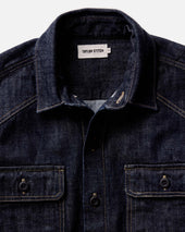 The Shop Shirt in Rinsed Indigo Selvedge