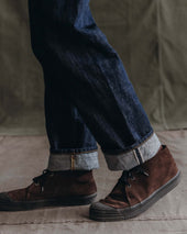 The Straight Jean in Rigid Organic Selvedge