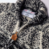 The Seawall Hand Knit Sweater In Coal