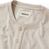 The Heavy Bag Henley in Oatmeal