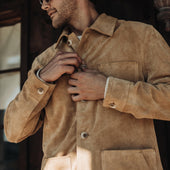 The Ojai Jacket In Suede