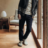 The Apres Pant In Coal Waffle
