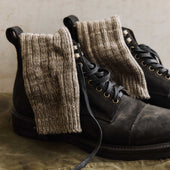 The Camp Sock In Marled Smoked