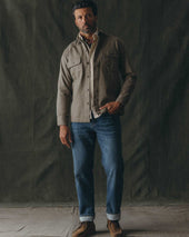 The Shop Shirt In Chipped Canvas