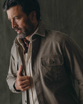 The Shop Shirt In Chipped Canvas