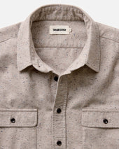 The Yosemite Shirt In Oat Donegal