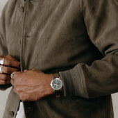 The Bomber Jacket In Army Suede