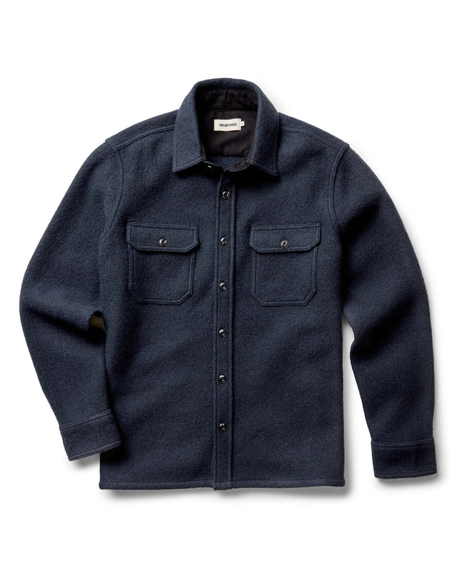 The Connor Overshirt In Boucle