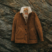 The High Plains Coat In Shearling