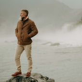 The High Plains Coat In Shearling