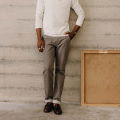 The Morse Pant In Smoked Herringbone