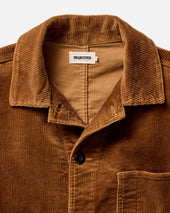 The Ojai Jacket In Bourbon Corduroy