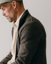 The Portola Bomber In Heather Loden Merino