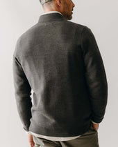 The Portola Bomber In Heather Loden Merino