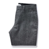 The Stevens Trouser In Herringbone Wool