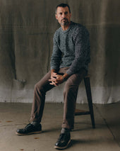 The Chatham Crew In Marine Stripe Jacquard