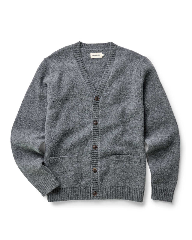 The Eastmoor Cardigan In Heather Wool