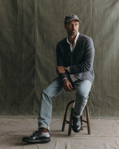 The Eastmoor Cardigan In Heather Wool
