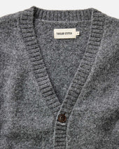 The Eastmoor Cardigan In Heather Wool