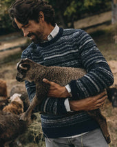 The Eastmoor Sweater In Fair Isle Wool
