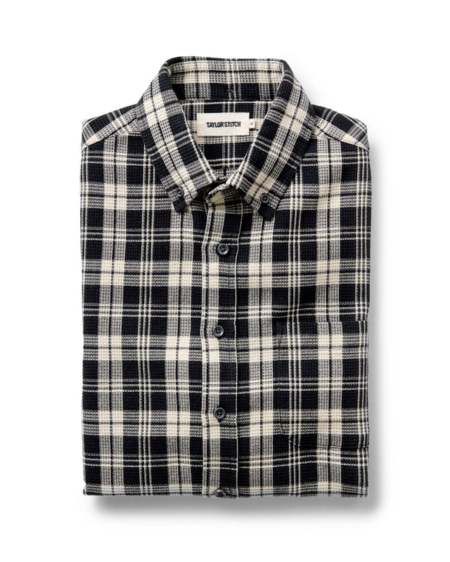 The Jack In Coal Plaid Waffle