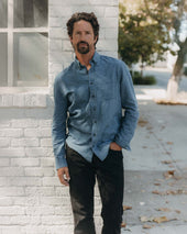 The Jack in Indigo Check Linen