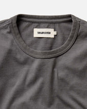 The Organic Cotton Long Sleeve Tee In Faded