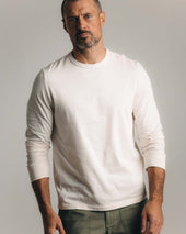 The Organic Cotton Long Sleeve Tee In Vintage