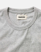 The Organic Cotton Tee in Heather Grey
