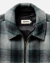 The Waterfront Jacket In Evergreen Plaid Wool