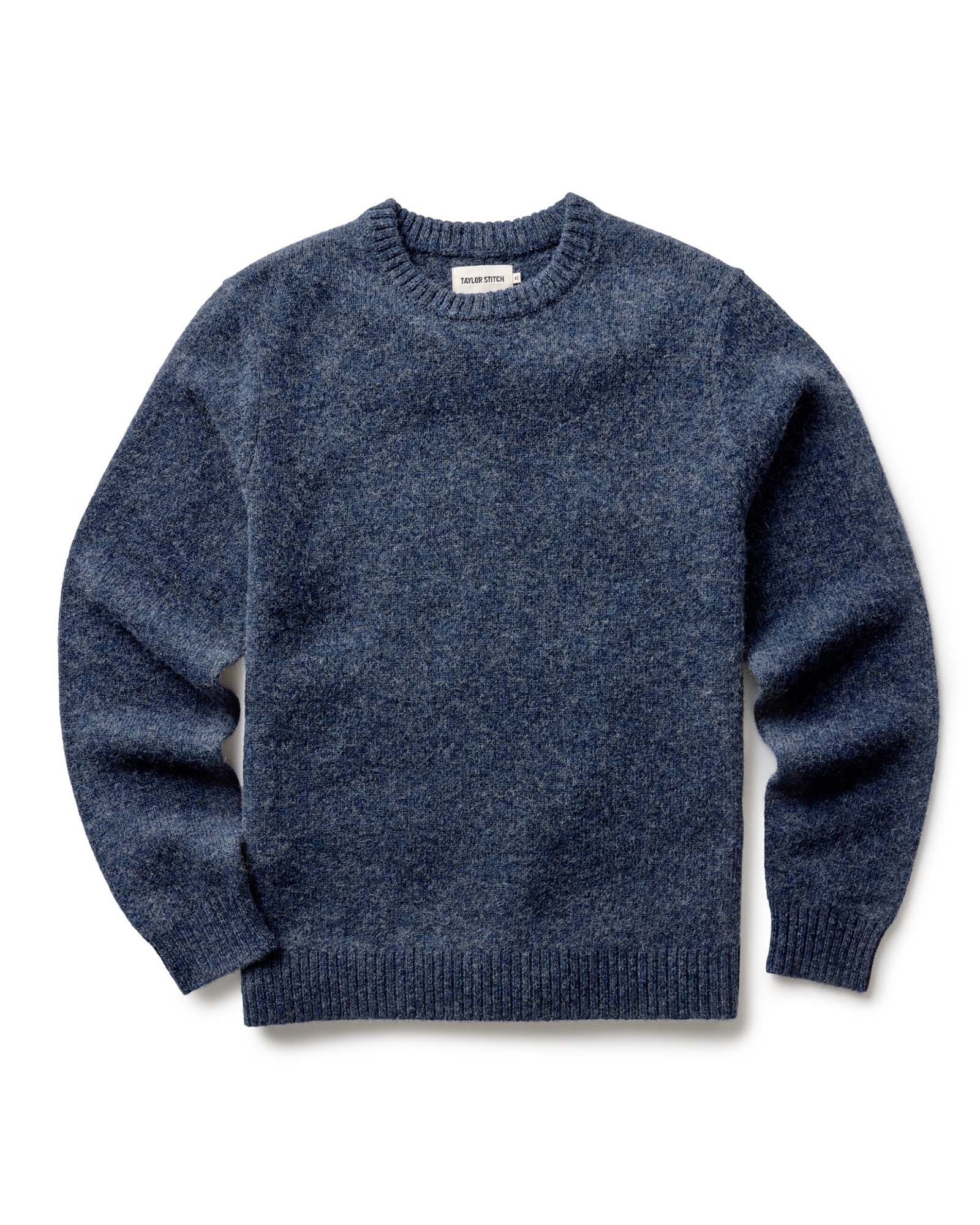 The Eastmoor Sweater In Heather Night Wool