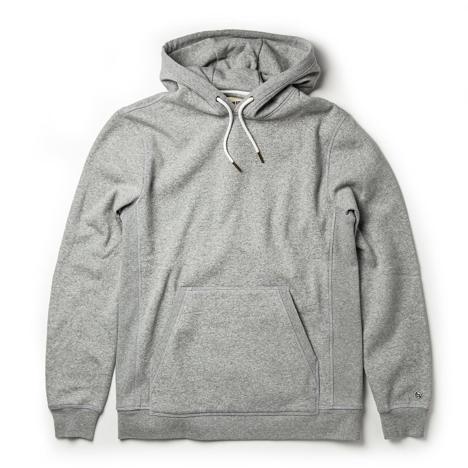 The Heavy Bag Hoodie In Heather Fleece