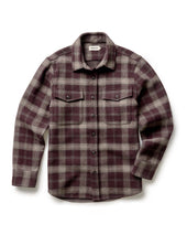The Maritime Shirt Jacket In Plaid Wool