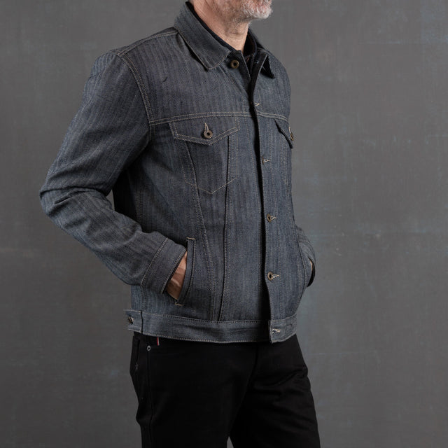 Ironside 14oz Herringbone Selvage Denim