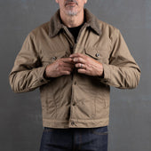 Ironside Wax Sherpa Fleece Jacket - Coyote Tan