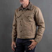 Ironside Wax Sherpa Fleece Jacket - Coyote Tan