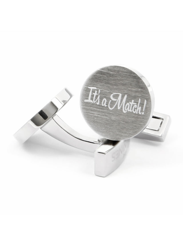 It's a match cufflinks