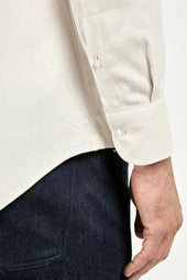 Cotton And Tencel Shirt Made In Italy