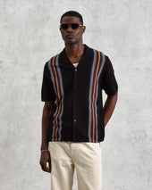 Ivy And Multicolour Striped Cotton Polo Shirt